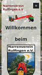 Mobile Screenshot of narrenverein-rulfingen.de